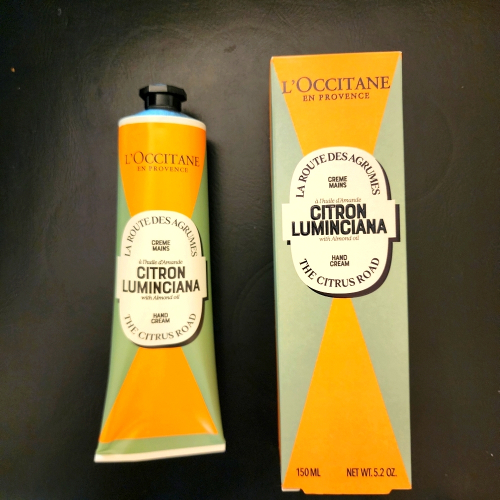 L'OCCITANE Citron Luminciana Hand Cream 5.2 oz.
